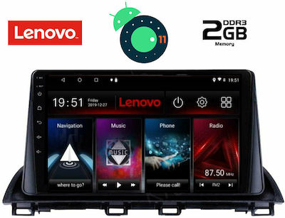 Lenovo Ηχοσύστημα Αυτοκινήτου για Mazda 3 2014 (Bluetooth/USB/WiFi/GPS) με Οθόνη Αφής 9"
