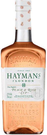 London Dry Peach & Rose Cup London Dry Gin 25% 700ml