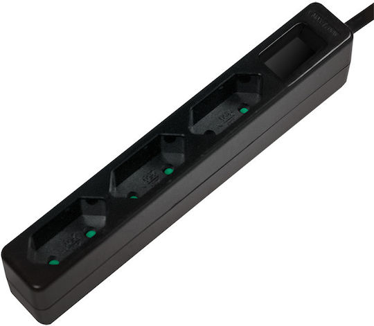 LogiLink Power Strip 3 Positions with Switch and Cable 1.5m