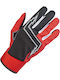 Biltwell Baja Sommer Herren Motocross-Handschuhe Red/Black