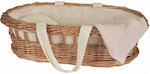 Egmont Möbel Wicker Carry Cot 38 cm.