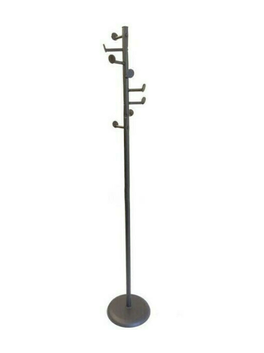 Metallic Coat Rack Grey Dior 175cm