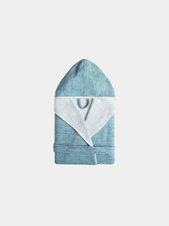 Sorema New York Hooded Bathrobe Petrol