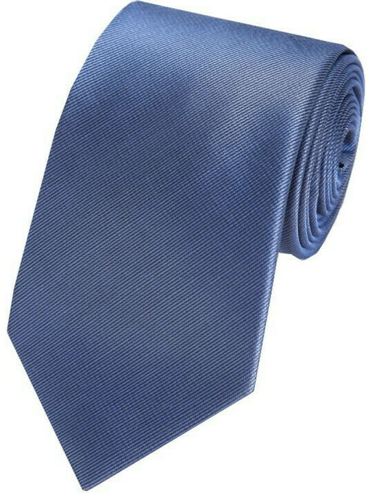 EPIC 0104 - Ολομέταξη υφαντή γραβάτα σε μπλε σκούρο χρώμα