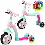 Momi Kinderroller Ellios 2 in 1 3-Rad Rosa