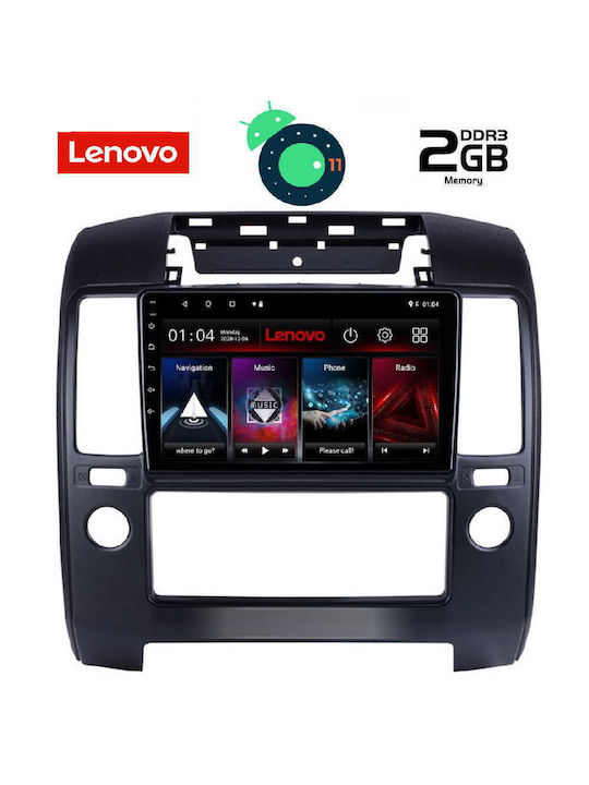 Lenovo Car-Audiosystem für Audi A7 Nissan Navara 2006-2011 mit Klima (Bluetooth/USB/AUX/WiFi/GPS/Apple-Carplay) mit Touchscreen 9"