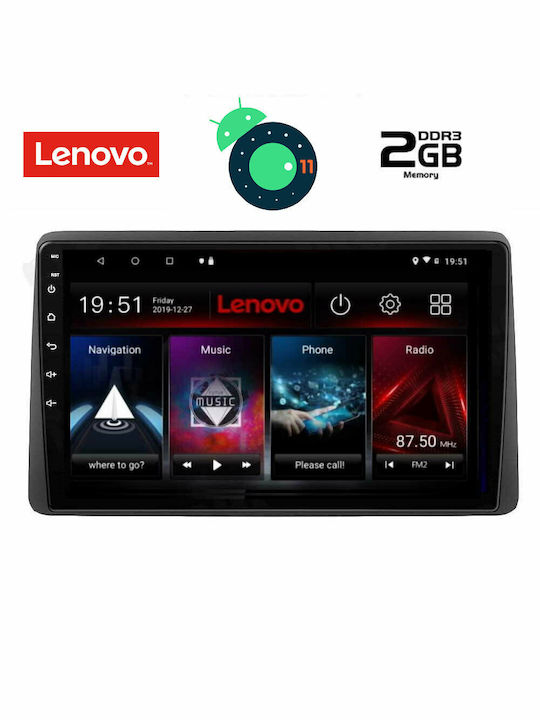 Lenovo Sistem Audio Auto pentru Audi A7 Nissan Juke 2021 (Bluetooth/USB/AUX/WiFi/GPS/Apple-Carplay/Partitură) cu Ecran Tactil 10.1"