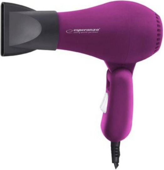 Esperanza Aurora Travel Hair Dryer 750W EBH003 Pink