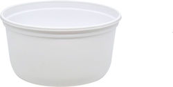 Πλαστικά Θράκης Set 315 Plastic Bowl with Capacity 500ml White