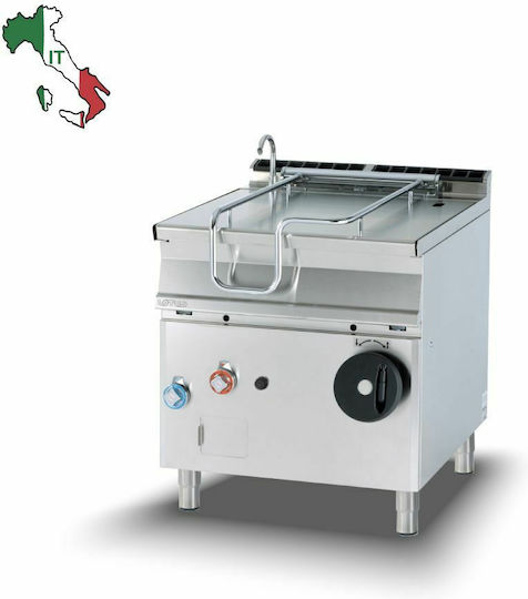 Lotus BR80-98GF/I Tilting Pan Gas Capacity 80lt 80x90x90cm.