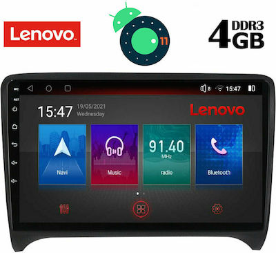 Lenovo SSX 9009_GPS Ηχοσύστημα Αυτοκινήτου για Audi TT 2007-2015 (Bluetooth/USB/WiFi/GPS) με Οθόνη Αφής 9"