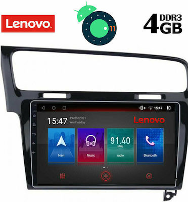 Lenovo Car-Audiosystem für Volkswagen Golf 2013-2020 mit Klima (Bluetooth/USB/AUX/WiFi/GPS/Apple-Carplay) mit Touchscreen 10.1" DIQ_SSX_9747