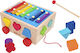 Globo Instrument Muzical Cutie cu Activități Multiple din Lemn cu Sunete pentru 12++ Luni