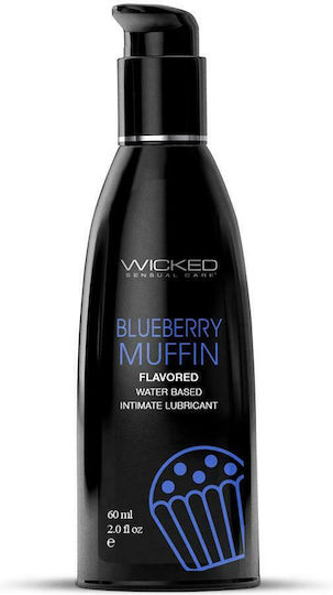 Wicked Aqua Flavored Вагинален Смазка Боровинки Maffin 60мл