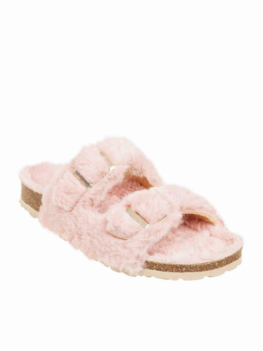 Adam's Shoes 708-21512 Women's Slipper In Pink Colour