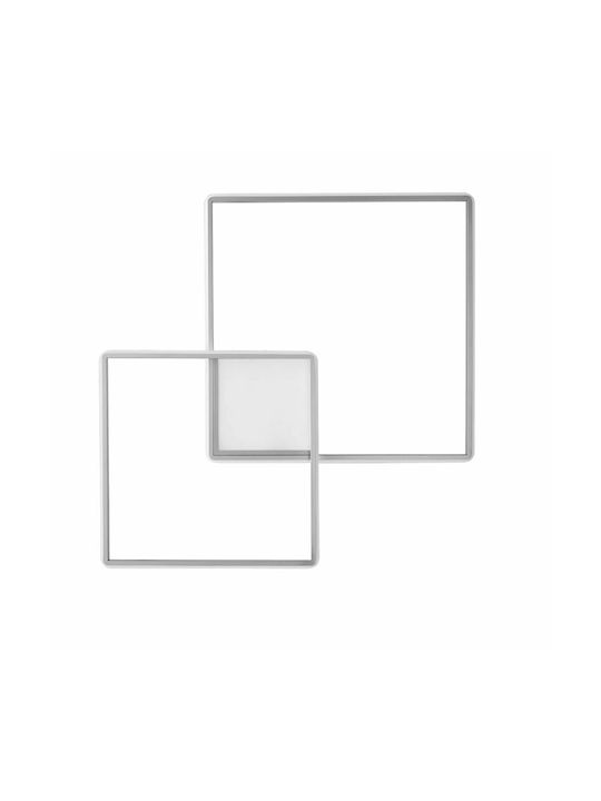 Ondaluce Pl.Dowel/Gr-Silver Φωτιστικό Τοίχου LED Ασημί 78x7x7εκ. Ondaluce Pl.Dowel/Gr-Silver Φωτιστικό Τοίχου LED Ασημί 78x7x7εκ.