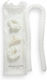 Revolution Beauty Curl Enhance Satin Curling Ribbon Ρόλεϊ Εύκαμπτο σε Λευκό Χρώμα 4τμχ