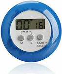 Timer ψηφιακό χρονόμετρο,χρονοδιακόπτης με alarm και αντιστροφη μέτρηση - LR44 OEM - Μπλε