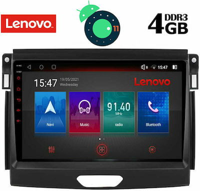 Lenovo SSX 9172_GPS Ηχοσύστημα Αυτοκινήτου για Ford Ranger 2015-2018 (Bluetooth/USB/WiFi/GPS) με Οθόνη Αφής 9"