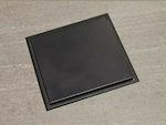 Tema Dolu Stainless Steel Rack Floor with Diameter 100mm Black 93610 N