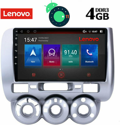 Lenovo Car-Audiosystem für Honda Jazz 2002-2008 mit A/C (Bluetooth/USB/AUX/WiFi/GPS/Apple-Carplay) mit Touchscreen 9" DIQ_SSX_9210AC