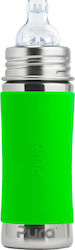 Pura Flasche Kiki mit Silikonsauger für 6+ Monate Green 266ml