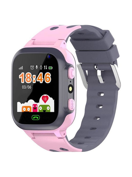 Kinder-Smartwatch Mit GPS Rosa