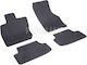 Rigum Set of Front and Rear Mats 4pcs Tray Type for Audi A3 2020+ Black