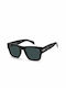 David Beckham Men's Sunglasses with Black Plastic Frame and Black Lens DB 7000/S 807/KU