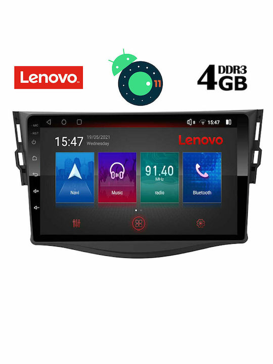 Lenovo Sistem Audio Auto pentru Toyota RAV 4 2006-2012 (Bluetooth/USB/AUX/WiFi/GPS/Apple-Carplay/Partitură) cu Ecran Tactil 9" DIQ_SSX_9731