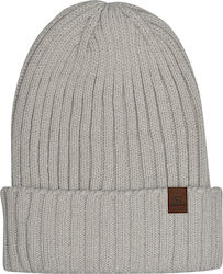 Stamion Beanie Căciulă Pentru Bărbați cu Tricotat Coastă în Culoare Bej