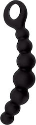 Toyz4lovers Caterpill Anal Perlen Schwarz 19.5cm