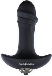 Toyz4lovers Elys Анална тапа с вибрация Черна
