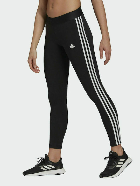 Adidas Γυναικείο Cropped Κολάν Μαύρο