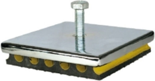 Vibro Vibration Control Products EP Metal Antivibrații Suporturi de Podea pentru Aer Condiționat 13x2.8cm Gri