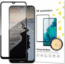 Wozinsky Super Tough Vollkleber Vollflächig gehärtetes Glas Schwarz (Nokia G10) 9111201934405