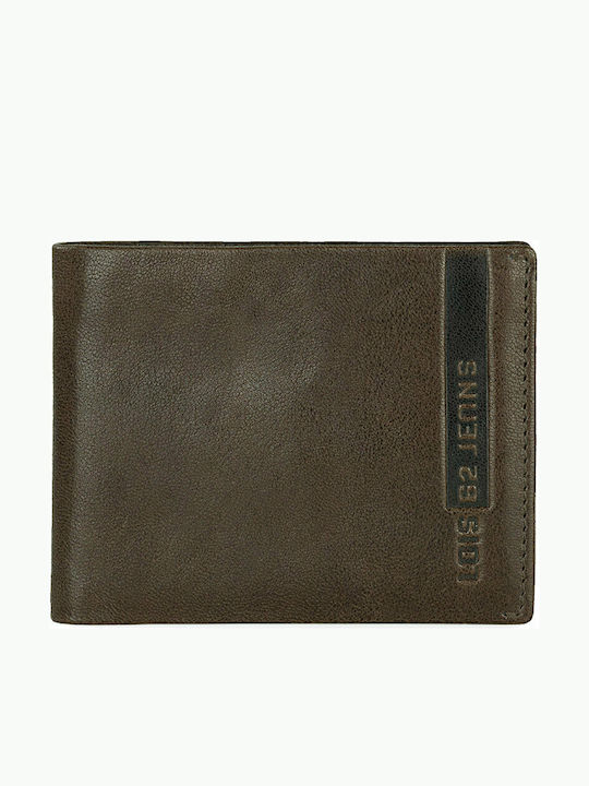 Δερμάτινο Ανδρικό Πορτοφόλι με RFID Καφέ