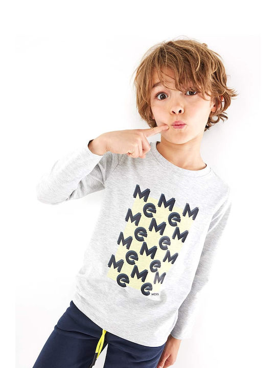 Kids Long Sleeve Top Mexx - 2110 GREY 0272000123084111