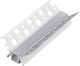 Elmark Eingebautes Aluminiumprofil für LED-Streifen mit Opal-Abdeckung 200cm