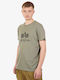 Alpha Industries Basic Men's T-Shirt with Logo Khaki