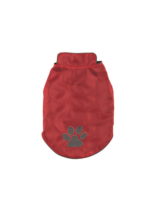 Vitakraft Μπουφάν Σκύλου Fleece / Αδιάβροχο Κόκκινο με Μήκος Ράχης 35 εκ.