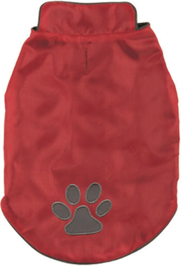 Vitakraft Μπουφάν Σκύλου Fleece / Αδιάβροχο Κόκκινο με Μήκος Ράχης 35 εκ.