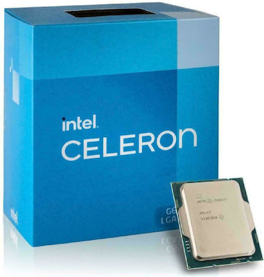 Intel Celeron Dual Core G6900 3.4GHz Procesor cu 2 nuclee pentru Socket 1700 cu Casetă și Cooler