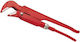 Rohrzange 1½" 400mm 45°
