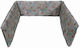 Decocraft Animal Fox Crib Bumpers Classic Inside Gray 40x220cm