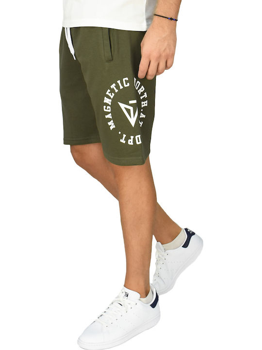 Magnetic North Men's Athletic Shorts Khaki