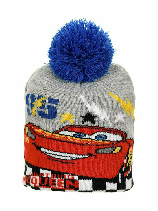 Kinder Mütze Gestrickt Gray