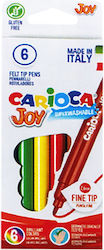 Carioca Joy 2.6mm Set 6 Colours