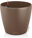 Lechuza Classico Color 35 Flower Pot Self-Watering 34.5x32.5cm Nutmeg 13223