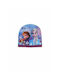 Sun City Kids Beanie Set with Gloves Knitted Purple